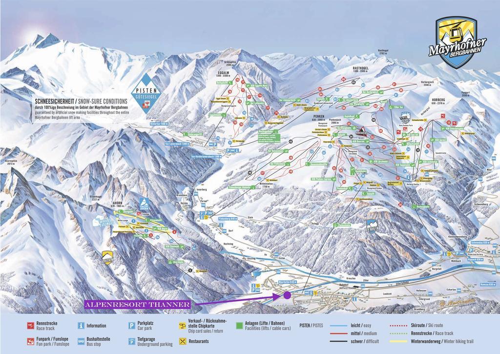 Alpenresort Thanner ไมย์อาโฮเฟิน ภายนอก รูปภาพ